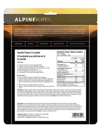 AlpineAire Vanilla Peach Crumble